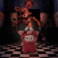 Handmade Labubu Doll Clothes FNAF X Labubu - Foxy  [PRE-ORDER] Ships in 7-30 days