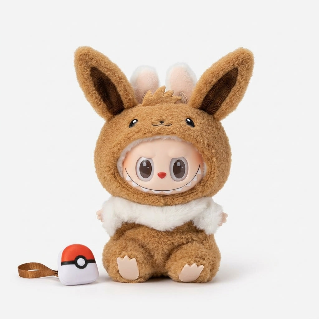 Handmade Labubu Doll Clothes Pokémon - Eevee
