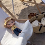 Handmade Zsiga BJD Doll Clothes - Vacation Straw Hat