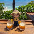 Handmade Zsiga BJD Doll Clothes - Vacation Straw Hat