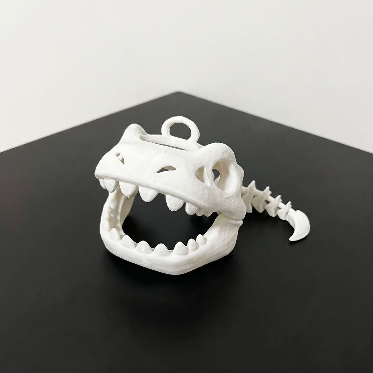 Digital Products 3D Printed STL Document - Evil Little Dinosaur Accessory Headgea