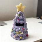 Handmade Labubu Doll Clothes Crochet - Festive Celebrations Christmas Tree