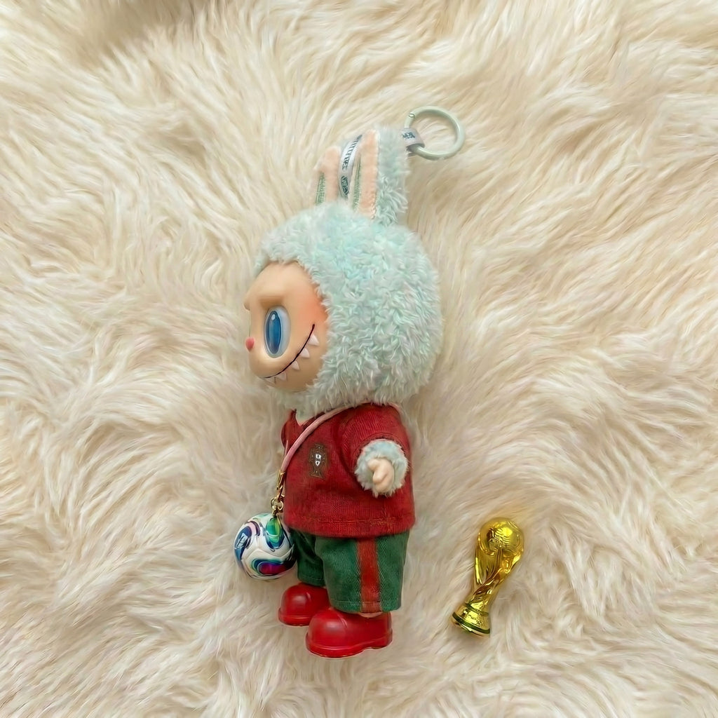 Handmade Labubu Doll Clothes World Cup 2026 Partners - Cristiano 7 Jersey