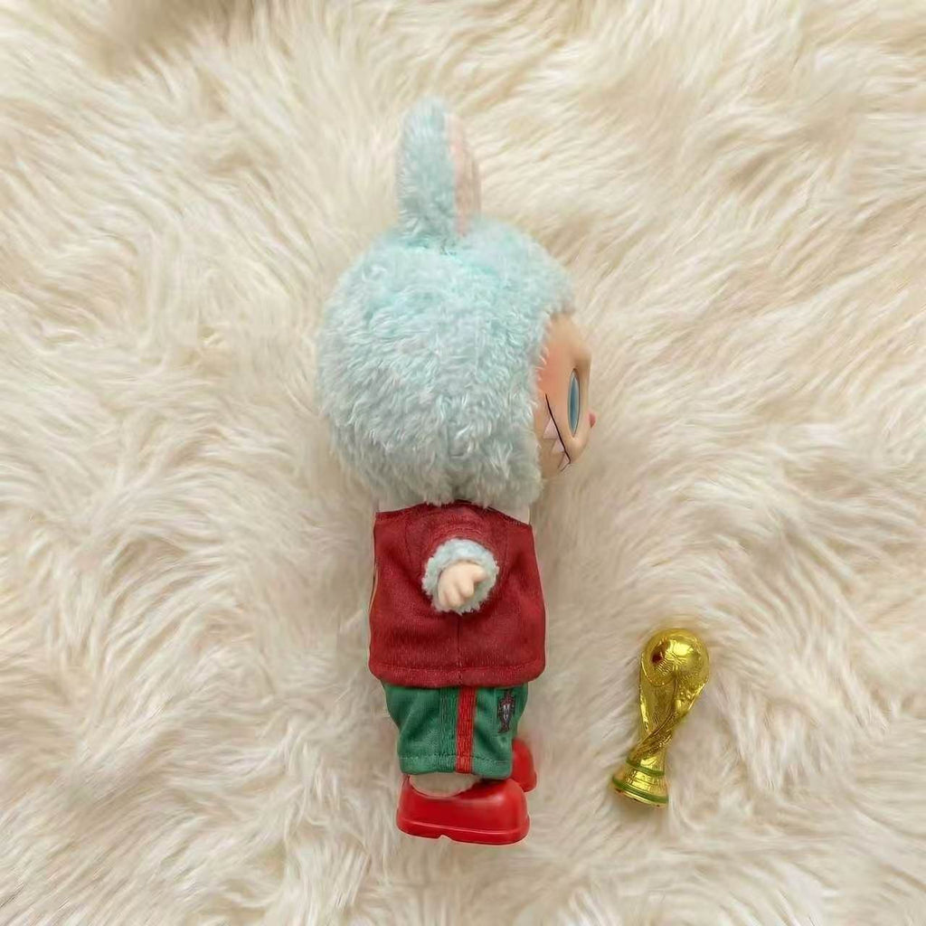Handmade Labubu Doll Clothes World Cup 2026 Partners - Portugal
