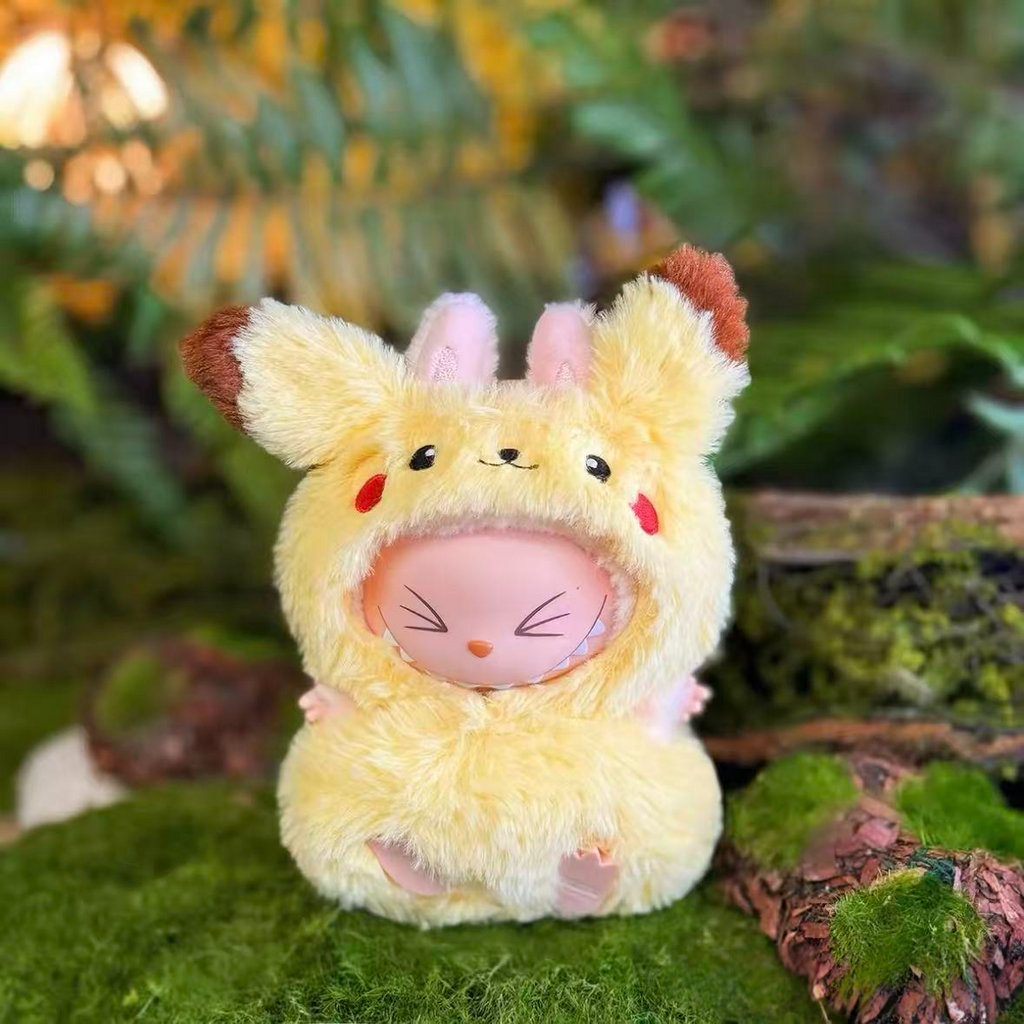 Handmade Labubu Doll Clothes Pokémon - Pikachu