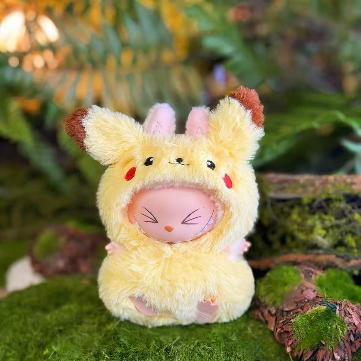 Handmade Labubu Doll Clothes Pokémon - Pikachu