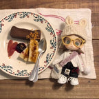 Handmade Zsiga BJD Doll Clothes - Knitted Bunny