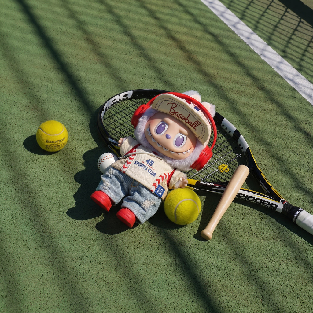 Handmade Labubu Doll Clothes Earth Online - Baseball Boy