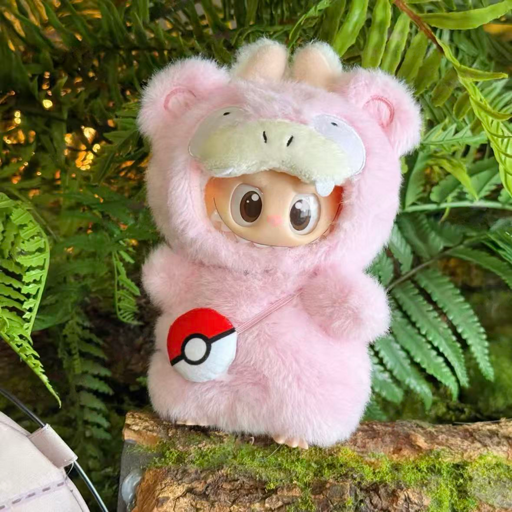 Handmade Labubu Doll Clothes Pokémon - Slowpoke