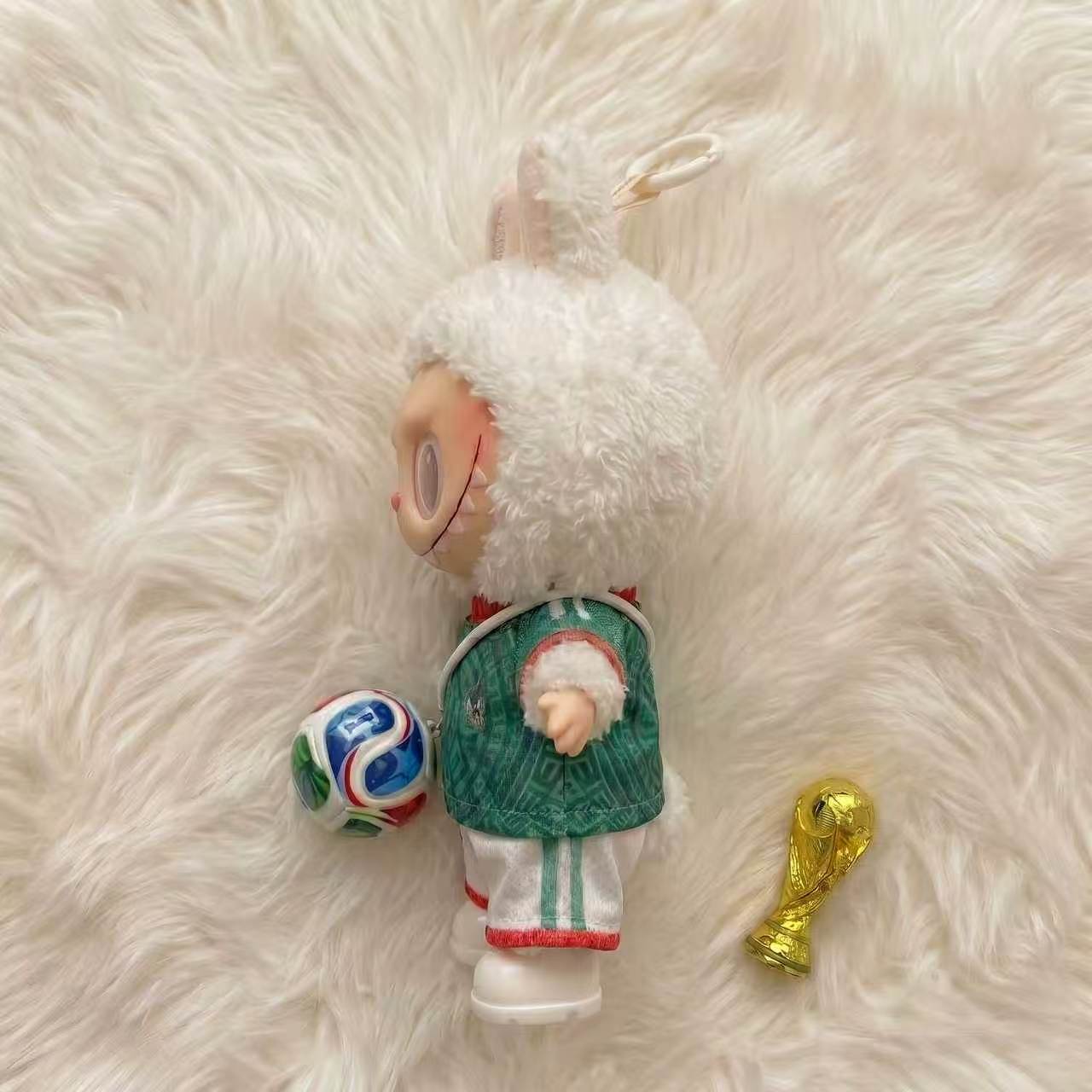 Handmade Labubu Doll Clothes World Cup 2026 Partners - Mexico