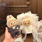 Handmade Labubu Doll Clothes Love Story - Love Forever