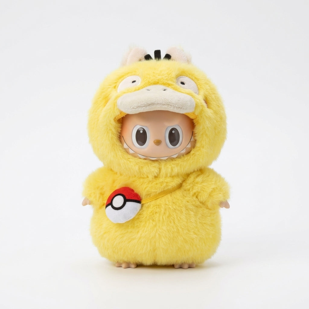 Handmade Labubu Doll Clothes Pokémon - Psyduck