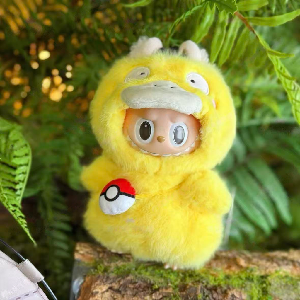 Handmade Labubu Doll Clothes Pokémon - Psyduck