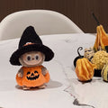 Handmade Labubu Doll Clothes Halloween Trick or treat - Pumpkin Witch