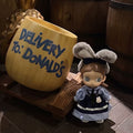 Handmade Zsiga BJD Doll Clothes - Officer Rabbit