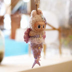 Handmade Labubu Doll Clothes Summer Beach - The Little Mermaid Violet