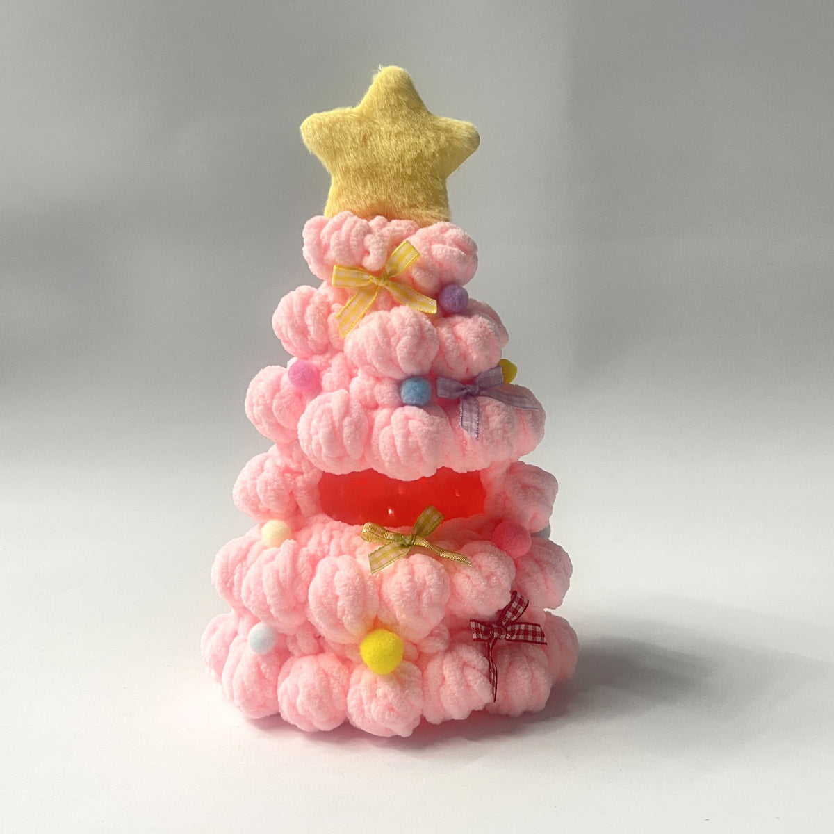 Handmade Labubu Doll Clothes Crochet - Festive Celebrations Christmas Tree
