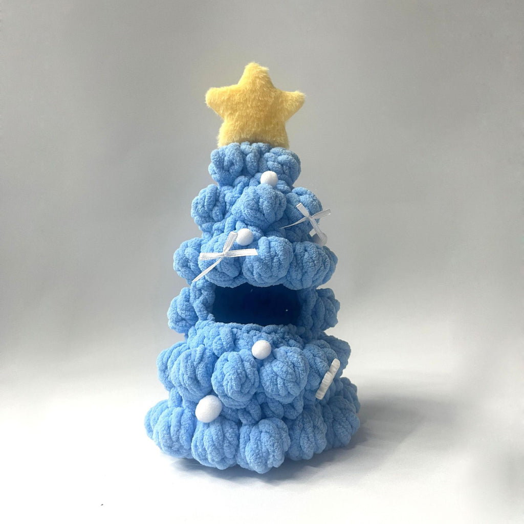 Handmade Labubu Doll Clothes Crochet - Festive Celebrations Christmas Tree