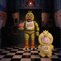 Handmade Labubu Doll Clothes FNAF X Labubu - Chica  [PRE-ORDER] Ships in 7-30 days