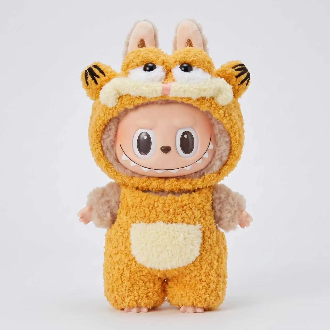 Handmade Labubu Doll Clothes Crochet - Garfield