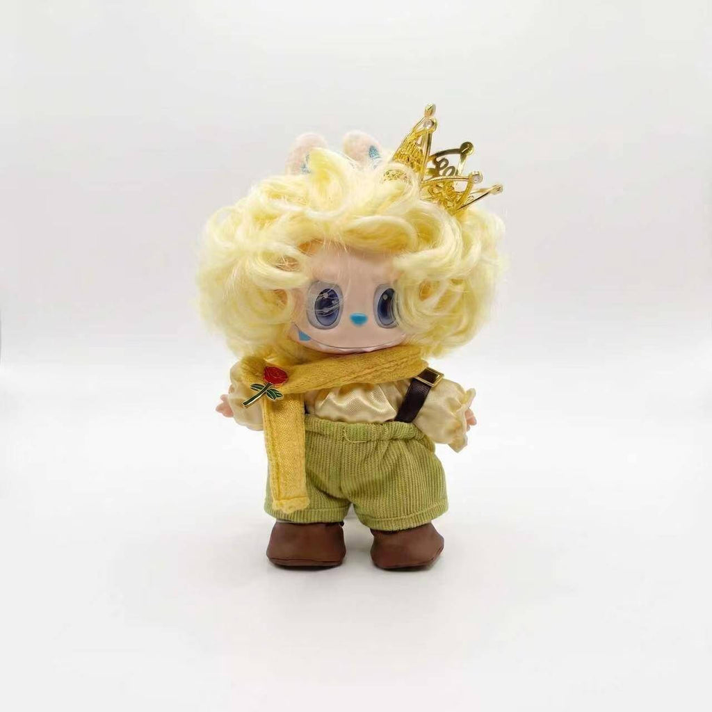 Handmade Labubu Doll Clothes Vintage Barbershop - The Little Prince