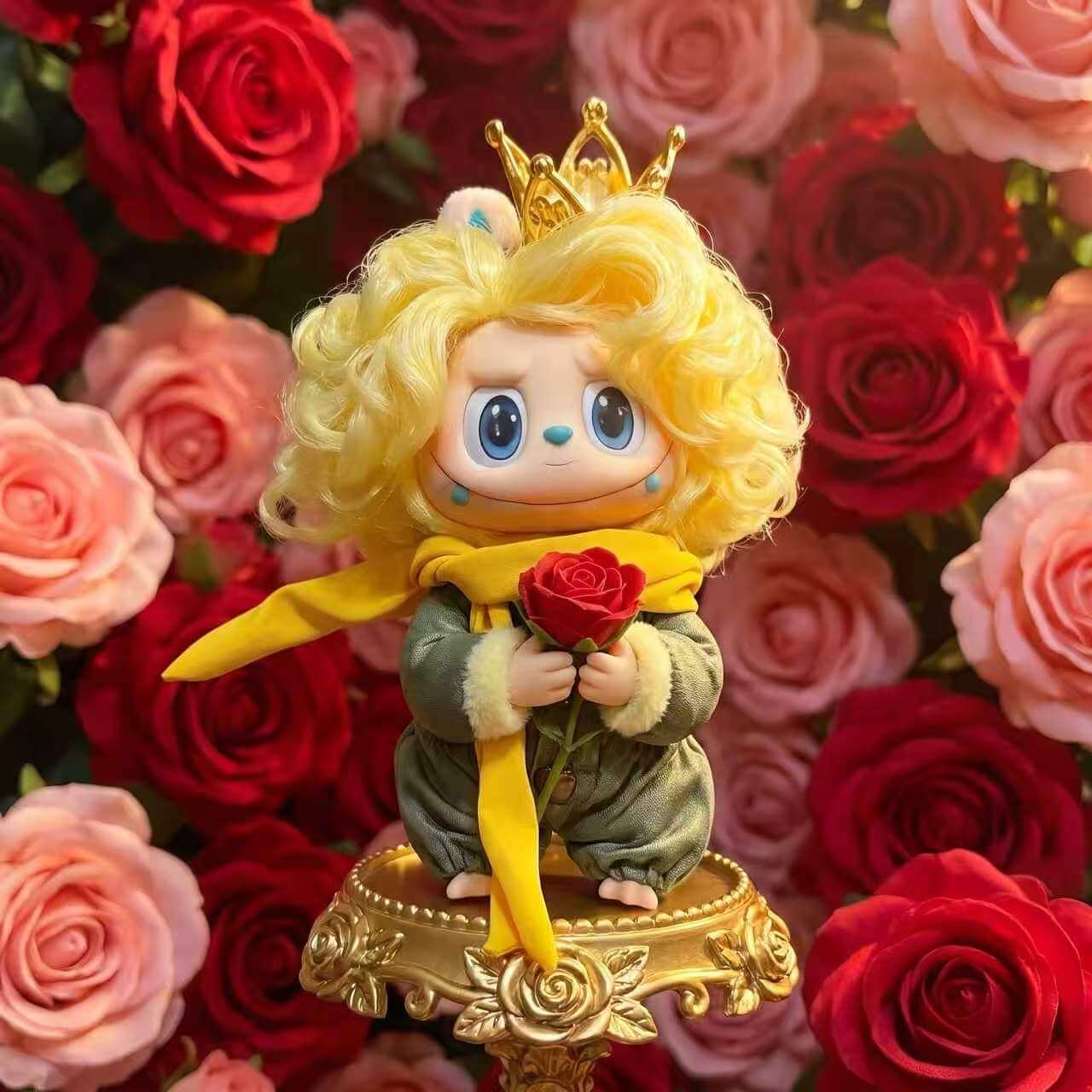 Handmade Labubu Doll Clothes Vintage Barbershop - The Little Prince