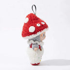 Handmade Labubu Doll Clothes Crochet - Mashroom