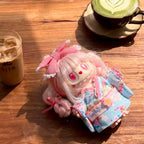 Handmade Labubu Doll Clothes Vintage Barbershop - Sakura Girl