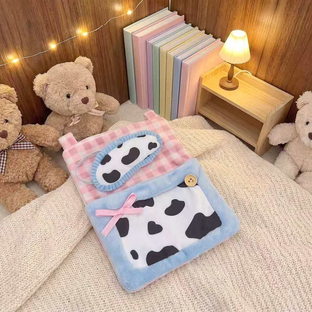 Handmade Labubu Doll Clothes Pajama Party - Cute Sleeping Bag Set