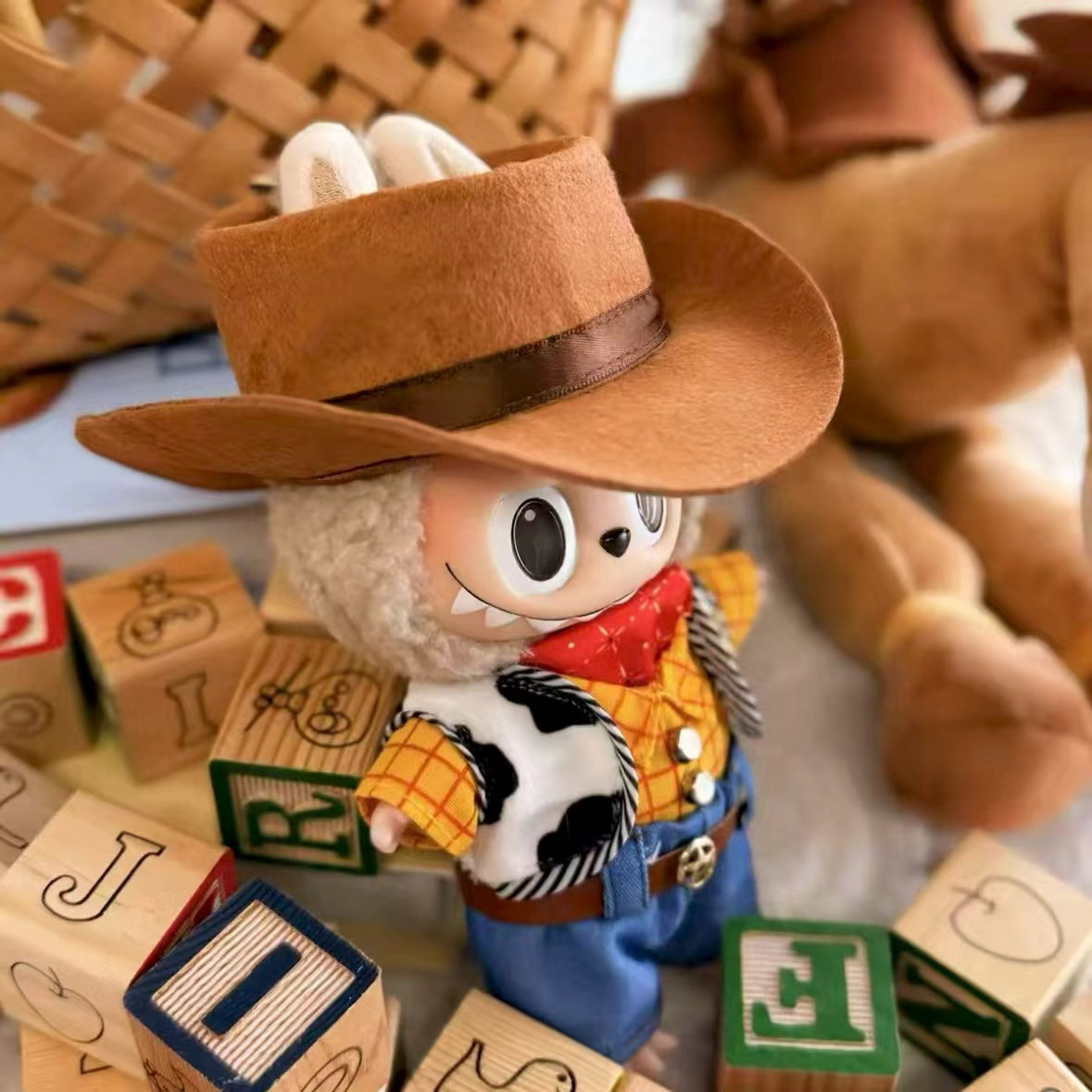 Handmade Labubu Doll Clothes Toy Story