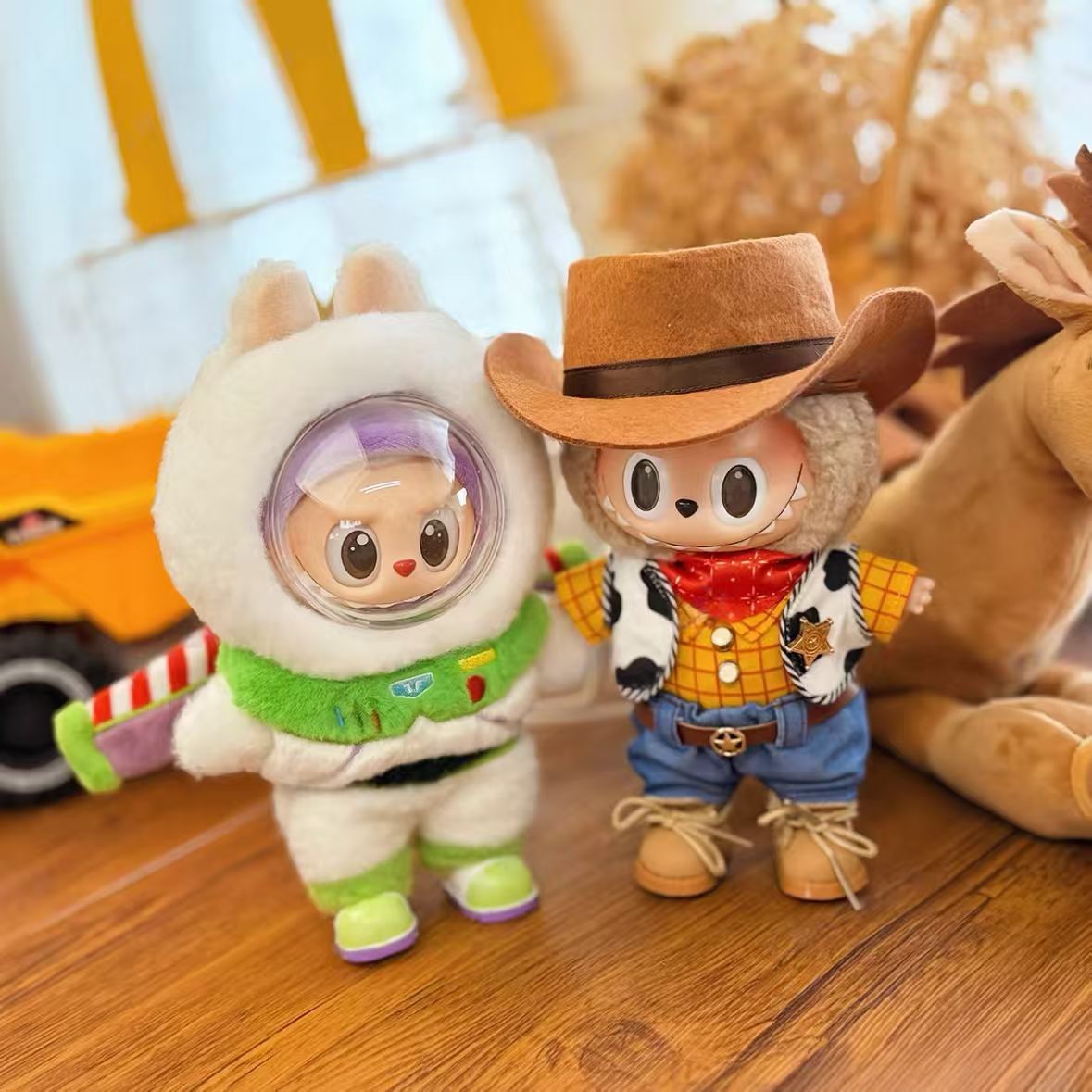 Handmade Labubu Doll Clothes Toy Story