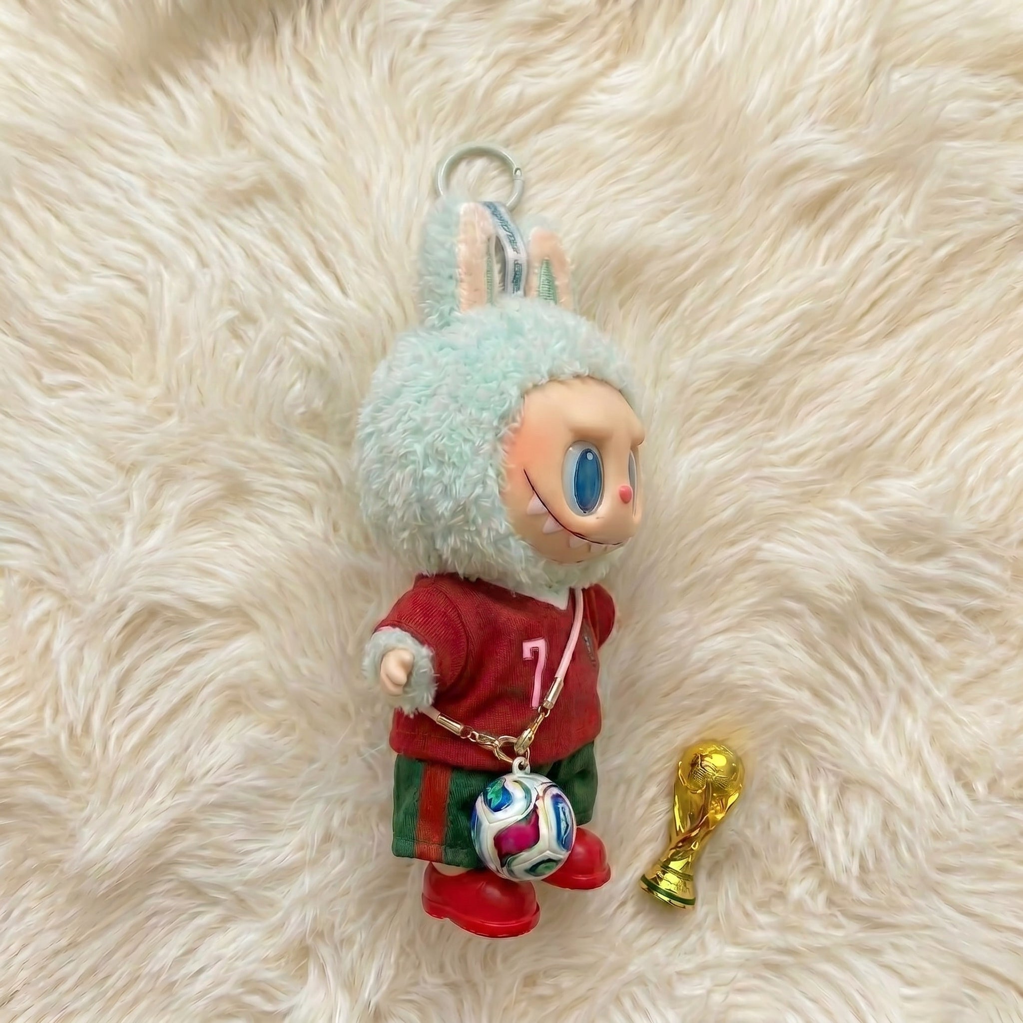 Handmade Labubu Doll Clothes World Cup 2026 Partners - Cristiano 7 Jersey