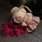 Handmade Labubu Doll Clothes - Floral Dress