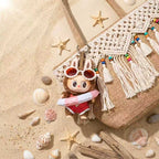 Handmade Labubu Doll Clothes Summer Beach - Red Sunglasses